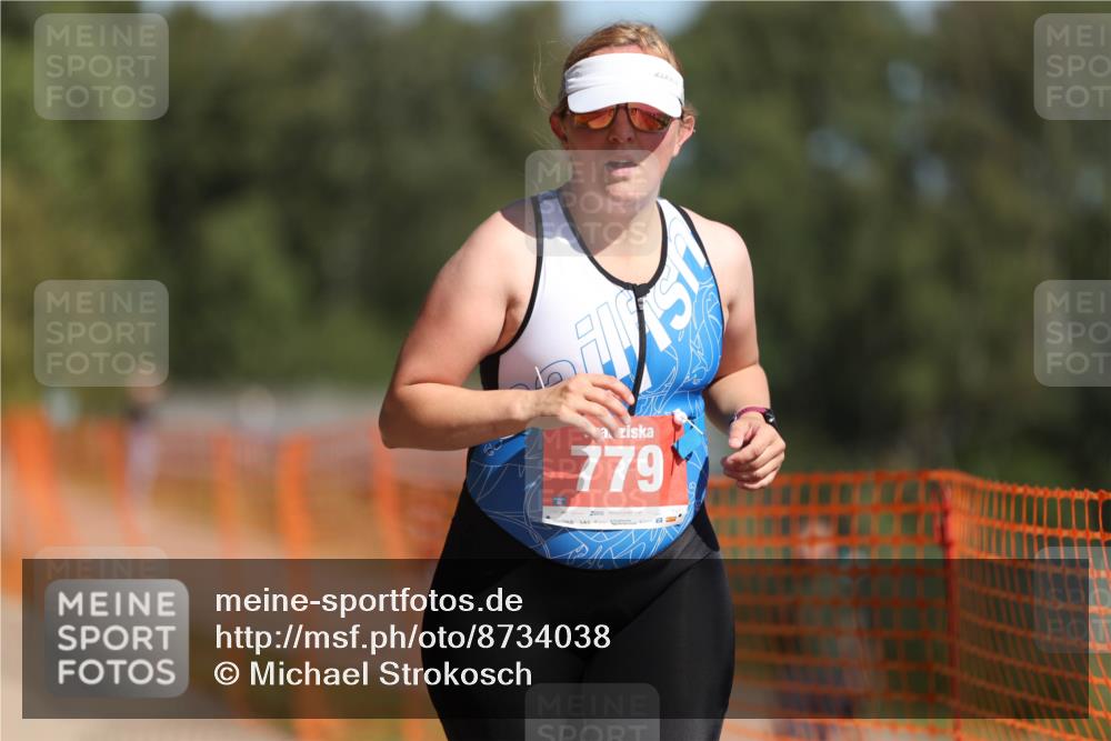 07.09.2025 - 19. Norderstedt Triathlon Michael Strokosch http://msf.ph/oto/8734038 07.09.2025 12:15:51 Laufen 703, 779 meine-sportfotos.de