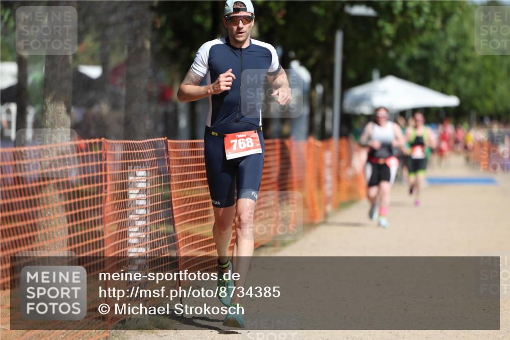 07.09.2025 - 19. Norderstedt Triathlon Michael Strokosch http://msf.ph/oto/8734385 07.09.2025 12:17:48 Laufen 768 meine-sportfotos.de