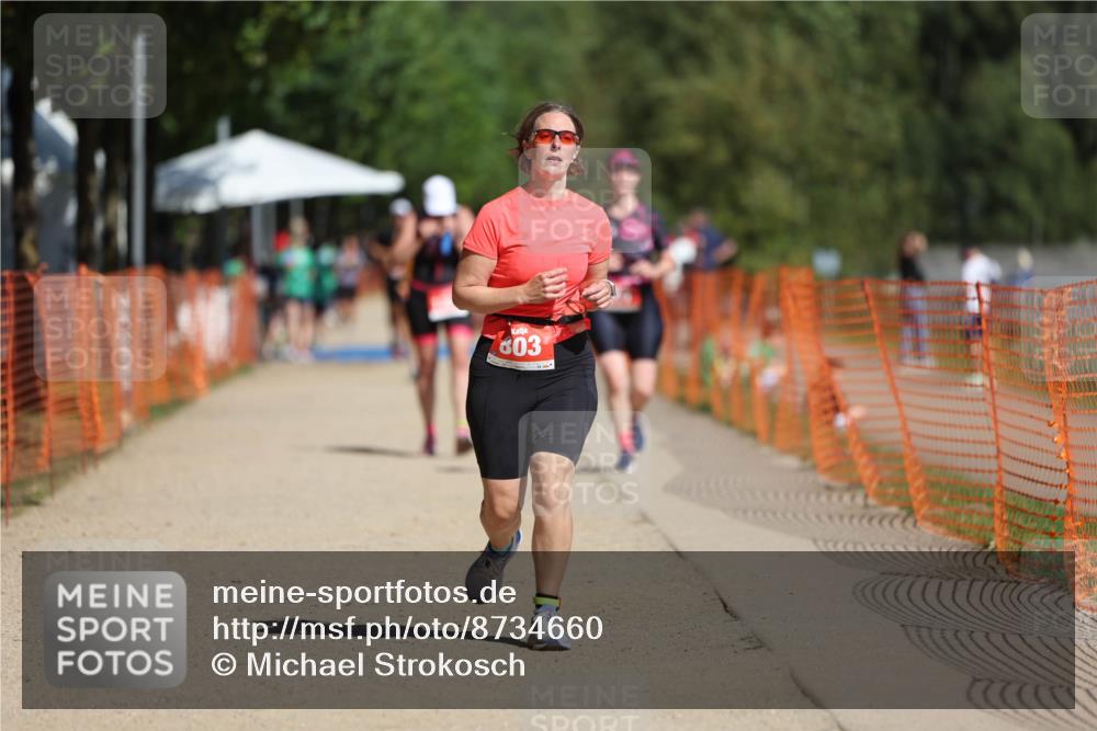 07.09.2025 - 19. Norderstedt Triathlon Michael Strokosch http://msf.ph/oto/8734660 07.09.2025 12:18:47 Laufen 201, 803 meine-sportfotos.de
