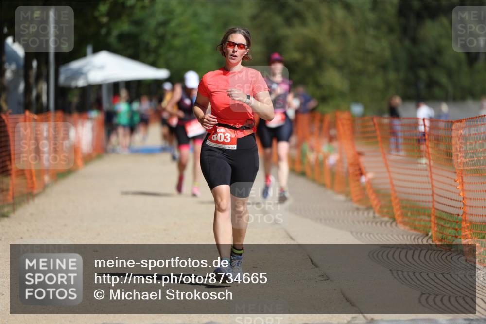 07.09.2025 - 19. Norderstedt Triathlon Michael Strokosch http://msf.ph/oto/8734665 07.09.2025 12:18:47 Laufen 201, 803 meine-sportfotos.de