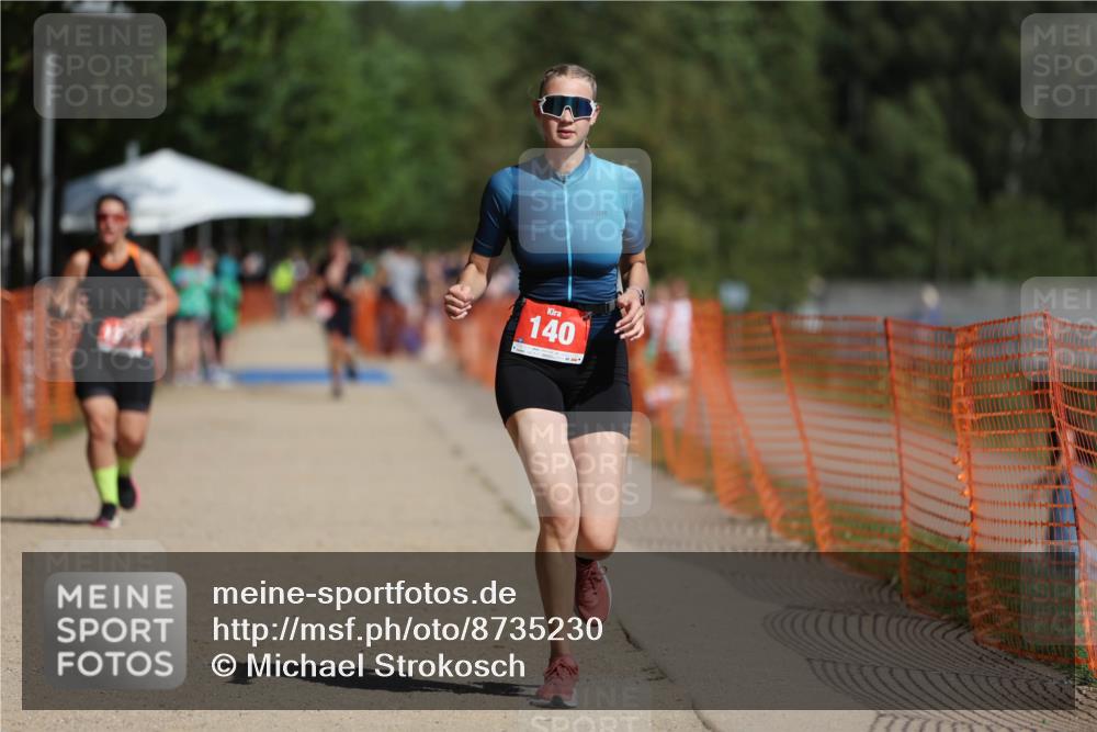 07.09.2025 - 19. Norderstedt Triathlon Michael Strokosch http://msf.ph/oto/8735230 07.09.2025 12:20:06 Laufen 140, 1225, 1278 meine-sportfotos.de
