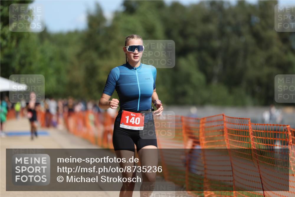 07.09.2025 - 19. Norderstedt Triathlon Michael Strokosch http://msf.ph/oto/8735236 07.09.2025 12:20:07 Laufen 140, 1225, 1278 meine-sportfotos.de
