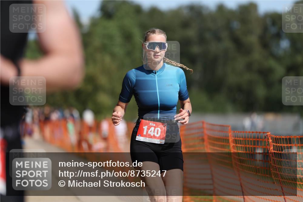 07.09.2025 - 19. Norderstedt Triathlon Michael Strokosch http://msf.ph/oto/8735247 07.09.2025 12:20:07 Laufen 140, 1225, 1278 meine-sportfotos.de