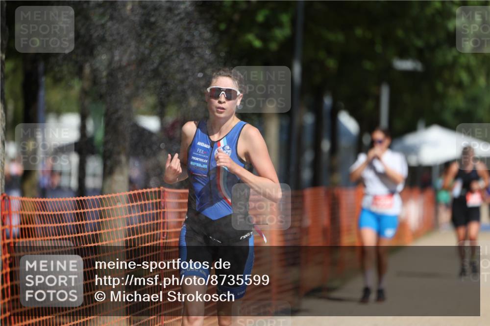 07.09.2025 - 19. Norderstedt Triathlon Michael Strokosch http://msf.ph/oto/8735599 07.09.2025 12:21:11 Laufen 168, 1220 meine-sportfotos.de
