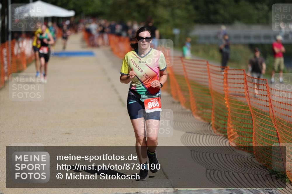 07.09.2025 - 19. Norderstedt Triathlon Michael Strokosch http://msf.ph/oto/8736190 07.09.2025 12:23:13 Laufen 148, 860 meine-sportfotos.de