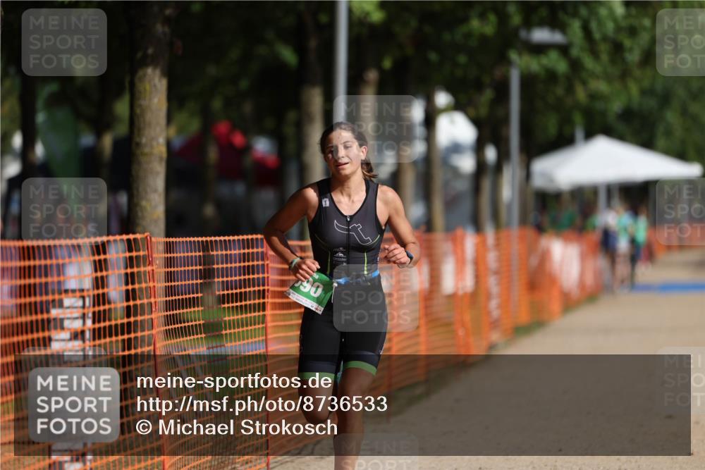 07.09.2025 - 19. Norderstedt Triathlon Michael Strokosch http://msf.ph/oto/8736533 07.09.2025 10:52:38 Laufen 690 meine-sportfotos.de
