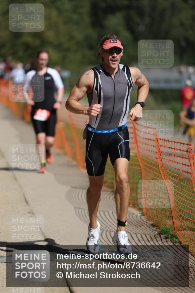 07.09.2025 - 19. Norderstedt Triathlon Michael Strokosch http://msf.ph/oto/8736642 07.09.2025 12:24:15 Laufen 151, 719, 849 meine-sportfotos.de
