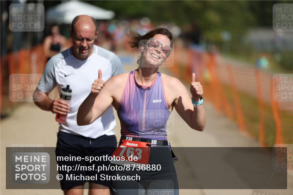 07.09.2025 - 19. Norderstedt Triathlon Michael Strokosch http://msf.ph/oto/8736880 07.09.2025 12:25:04 Laufen 763, 861, 1387 meine-sportfotos.de