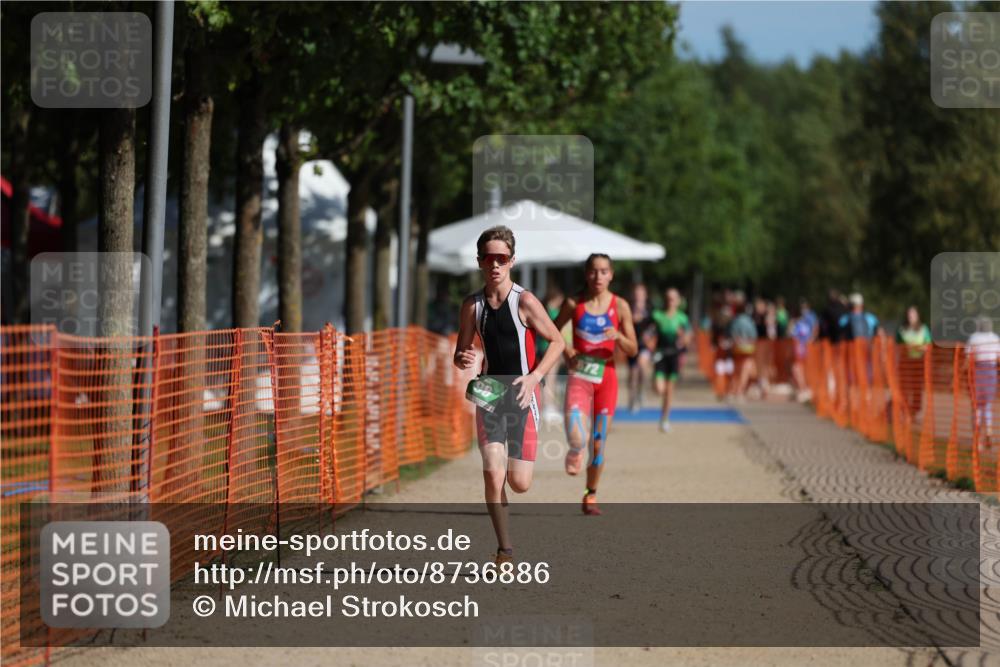 07.09.2025 - 19. Norderstedt Triathlon Michael Strokosch http://msf.ph/oto/8736886 07.09.2025 10:53:41 Laufen 96, 672 meine-sportfotos.de