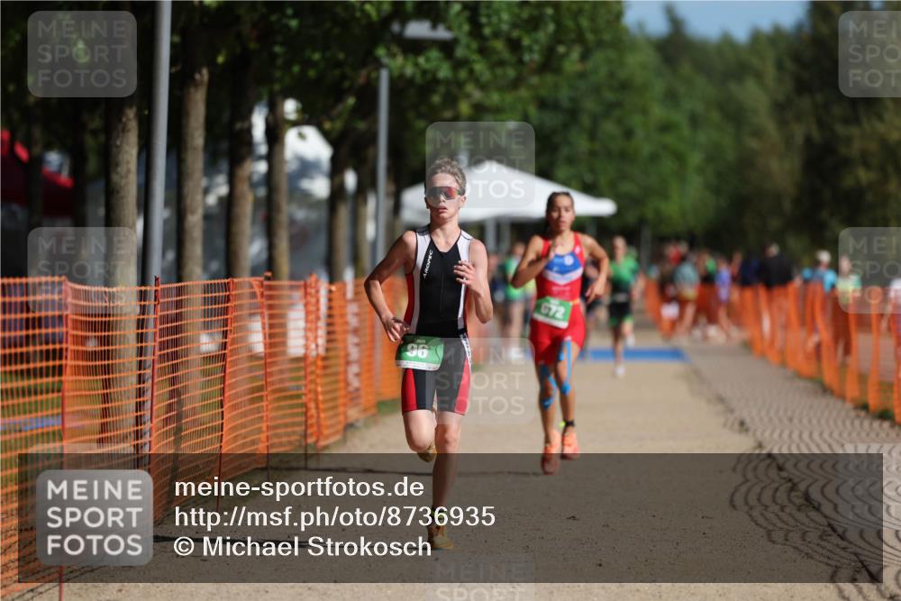 07.09.2025 - 19. Norderstedt Triathlon Michael Strokosch http://msf.ph/oto/8736935 07.09.2025 10:53:42 Laufen 96, 672 meine-sportfotos.de