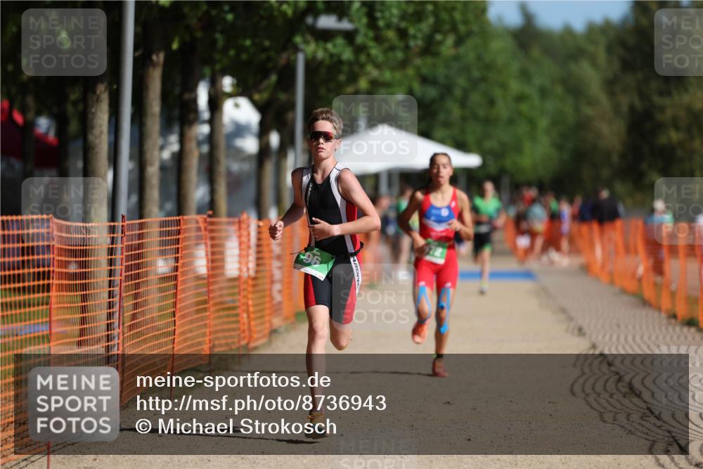 07.09.2025 - 19. Norderstedt Triathlon Michael Strokosch http://msf.ph/oto/8736943 07.09.2025 10:53:42 Laufen 96, 672 meine-sportfotos.de