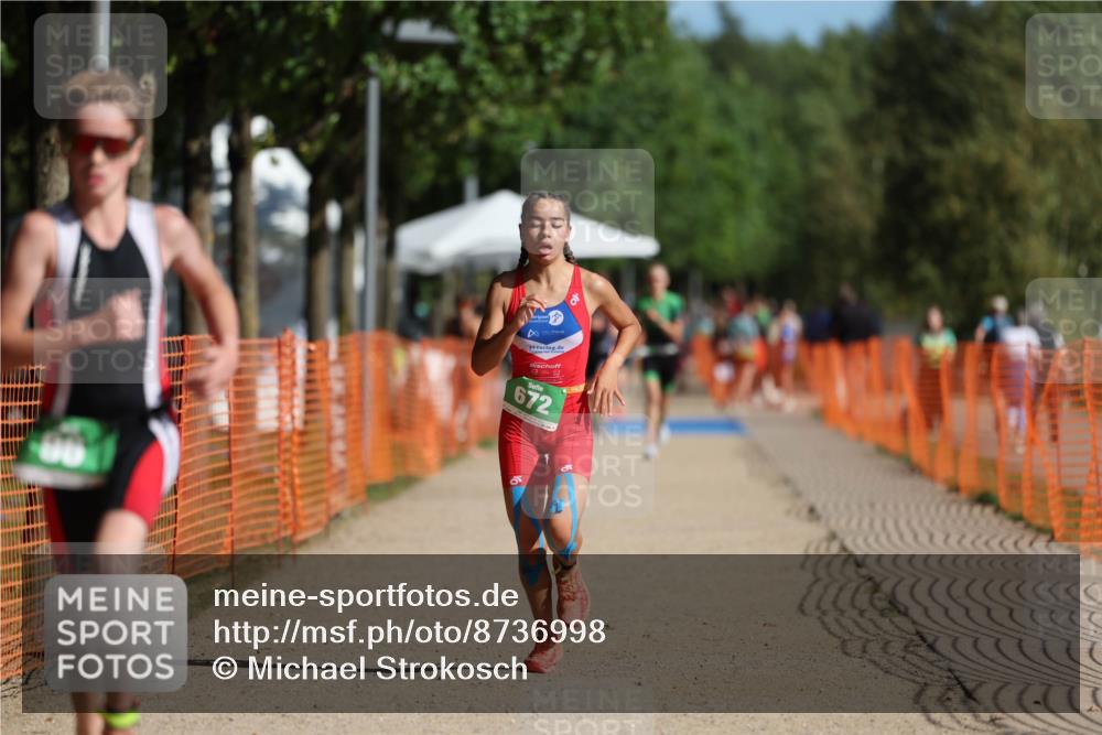 07.09.2025 - 19. Norderstedt Triathlon Michael Strokosch http://msf.ph/oto/8736998 07.09.2025 10:53:44 Laufen 96, 672 meine-sportfotos.de