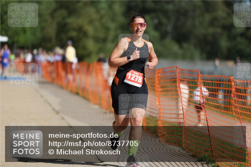 07.09.2025 - 19. Norderstedt Triathlon Michael Strokosch http://msf.ph/oto/8737705 07.09.2025 11:49:13 Laufen 1278 meine-sportfotos.de
