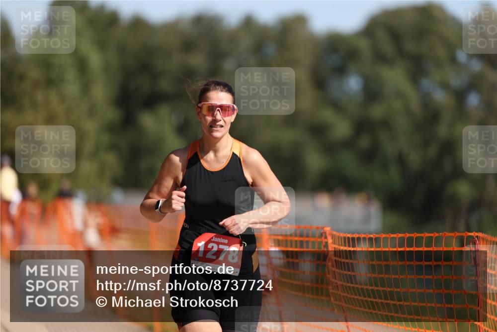 07.09.2025 - 19. Norderstedt Triathlon Michael Strokosch http://msf.ph/oto/8737724 07.09.2025 11:49:14 Laufen 1278 meine-sportfotos.de