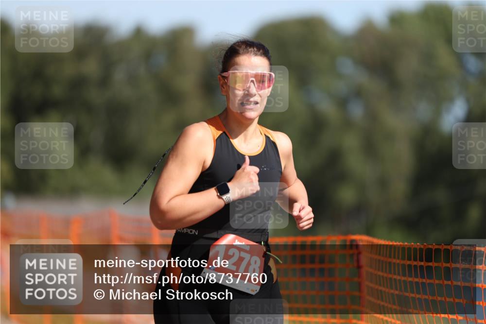 07.09.2025 - 19. Norderstedt Triathlon Michael Strokosch http://msf.ph/oto/8737760 07.09.2025 11:49:15 Laufen 1278 meine-sportfotos.de