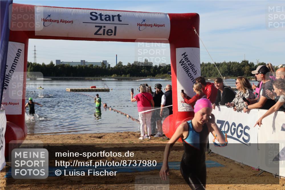 07.09.2025 - 19. Norderstedt Triathlon Luisa Fischer http://msf.ph/oto/8737980 07.09.2025 09:02:02 Schwimmen 1, 44, 46, 50 meine-sportfotos.de