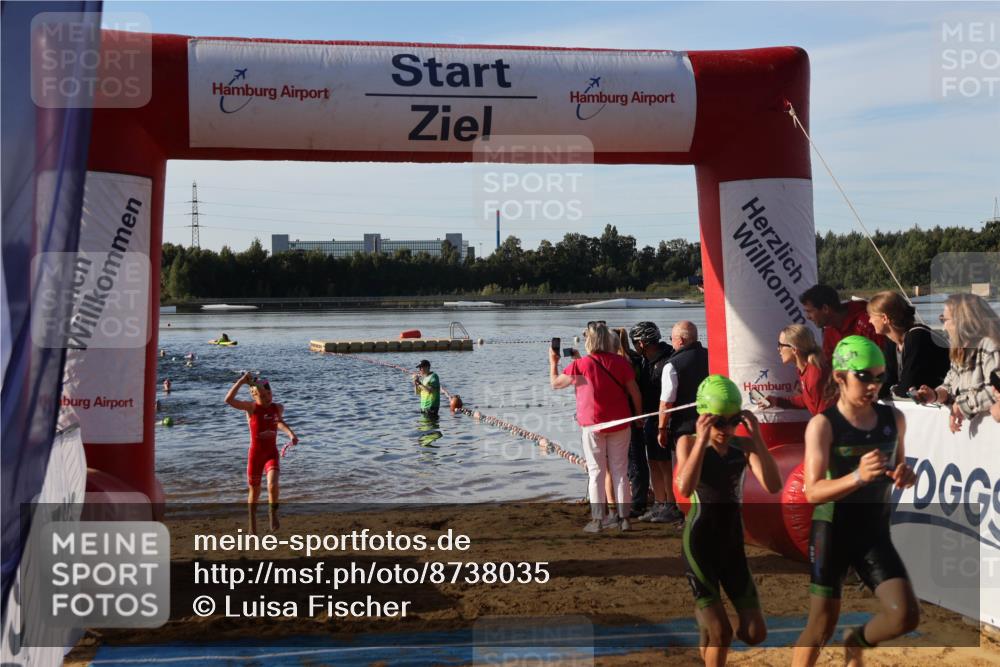 07.09.2025 - 19. Norderstedt Triathlon Luisa Fischer http://msf.ph/oto/8738035 07.09.2025 09:02:06 Schwimmen 1, 4, 44, 46, 50 meine-sportfotos.de