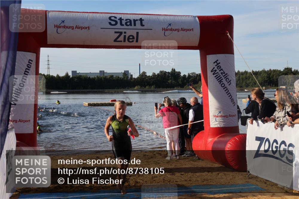 07.09.2025 - 19. Norderstedt Triathlon Luisa Fischer http://msf.ph/oto/8738105 07.09.2025 09:02:10 Schwimmen 1, 4, 44, 46, 50 meine-sportfotos.de