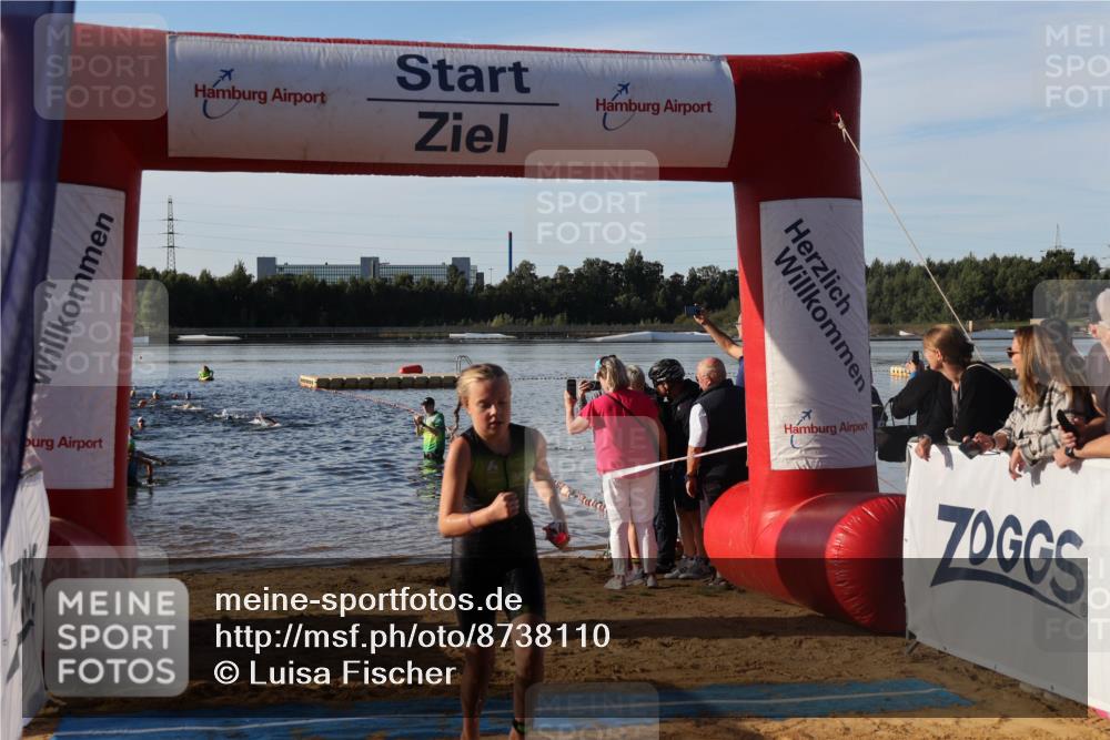 07.09.2025 - 19. Norderstedt Triathlon Luisa Fischer http://msf.ph/oto/8738110 07.09.2025 09:02:11 Schwimmen 1, 4, 44, 46, 50 meine-sportfotos.de
