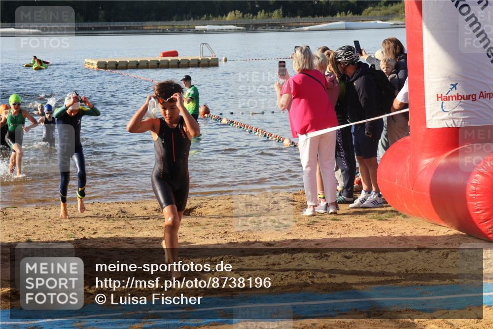 07.09.2025 - 19. Norderstedt Triathlon Luisa Fischer http://msf.ph/oto/8738196 07.09.2025 09:02:38 Schwimmen 3, 9, 14, 25, 32, 49 meine-sportfotos.de