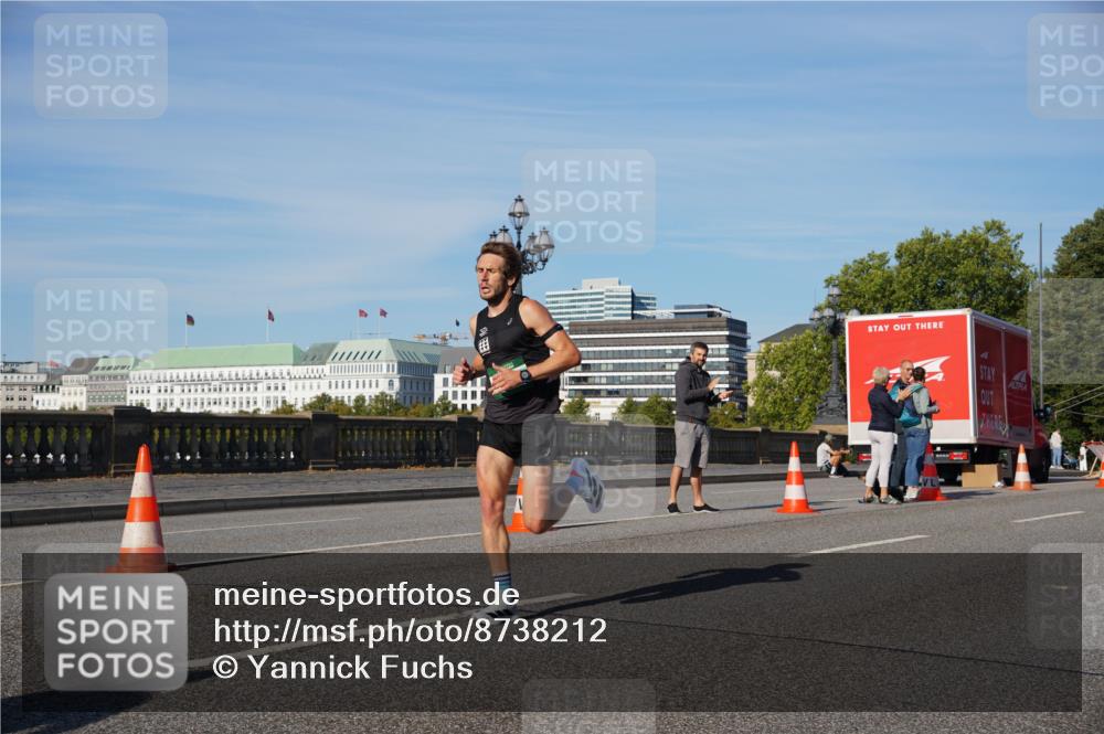 07.09.2025 - BARMER Alsterlauf Yannick Fuchs http://msf.ph/oto/8738212 07.09.2025 09:25:24 Laufen  meine-sportfotos.de