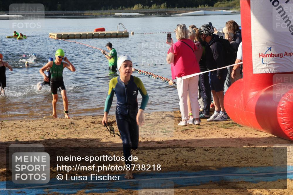 07.09.2025 - 19. Norderstedt Triathlon Luisa Fischer http://msf.ph/oto/8738218 07.09.2025 09:02:39 Schwimmen 3, 9, 12, 14, 25, 32, 49 meine-sportfotos.de