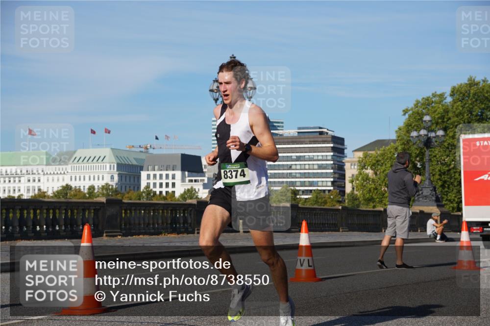 07.09.2025 - BARMER Alsterlauf Yannick Fuchs http://msf.ph/oto/8738550 07.09.2025 09:25:44 Laufen 8374 meine-sportfotos.de