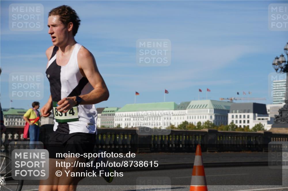 07.09.2025 - BARMER Alsterlauf Yannick Fuchs http://msf.ph/oto/8738615 07.09.2025 09:25:44 Laufen 8374 meine-sportfotos.de