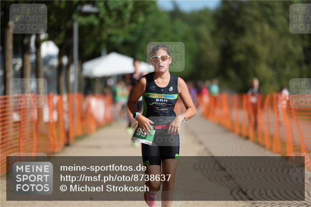 07.09.2025 - 19. Norderstedt Triathlon Michael Strokosch http://msf.ph/oto/8738637 07.09.2025 10:54:41 Laufen 99, 678 meine-sportfotos.de