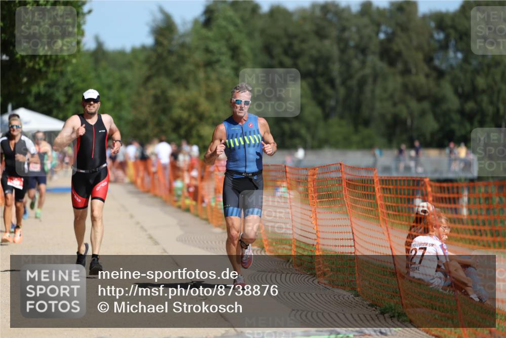 07.09.2025 - 19. Norderstedt Triathlon Michael Strokosch http://msf.ph/oto/8738876 07.09.2025 12:29:30 Laufen 186, 756, 791, 802, 1350 meine-sportfotos.de