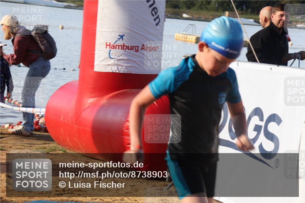 07.09.2025 - 19. Norderstedt Triathlon Luisa Fischer http://msf.ph/oto/8738903 07.09.2025 09:04:15 Schwimmen 22, 24, 43 meine-sportfotos.de