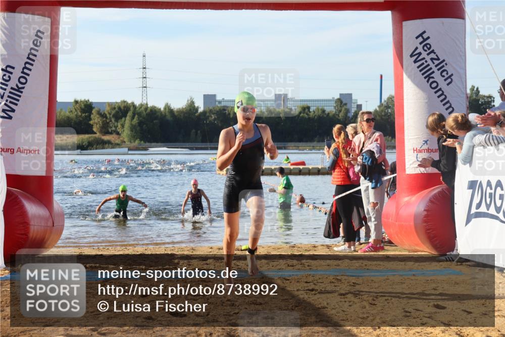 07.09.2025 - 19. Norderstedt Triathlon Luisa Fischer http://msf.ph/oto/8738992 07.09.2025 09:28:23 Schwimmen 553, 557, 633 meine-sportfotos.de