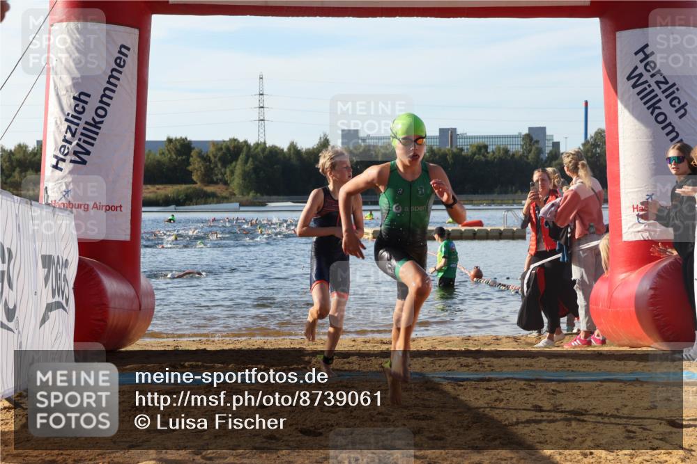 07.09.2025 - 19. Norderstedt Triathlon Luisa Fischer http://msf.ph/oto/8739061 07.09.2025 09:28:29 Schwimmen 553, 557, 633 meine-sportfotos.de