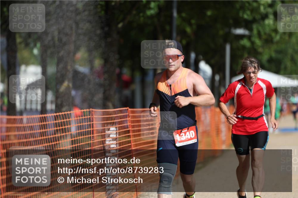 07.09.2025 - 19. Norderstedt Triathlon Michael Strokosch http://msf.ph/oto/8739283 07.09.2025 11:50:56 Laufen 787, 1229, 1340 meine-sportfotos.de