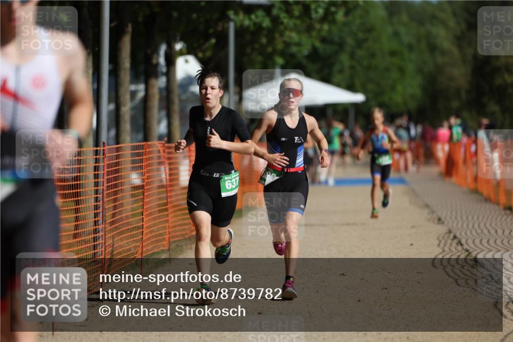 07.09.2025 - 19. Norderstedt Triathlon Michael Strokosch http://msf.ph/oto/8739782 07.09.2025 10:55:34 Laufen 134, 637, 661, 680 meine-sportfotos.de