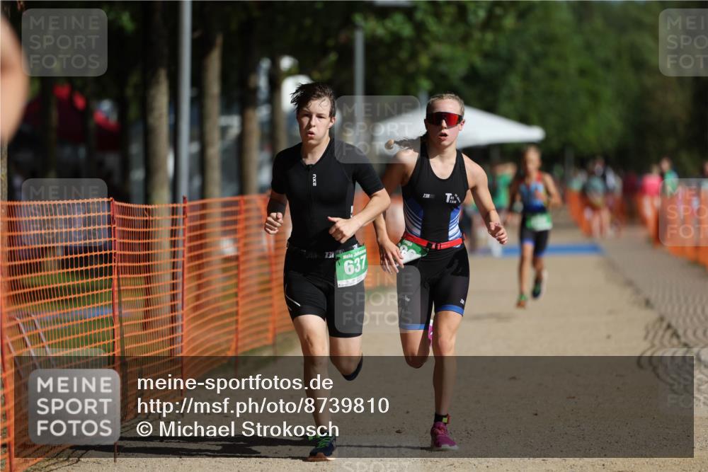 07.09.2025 - 19. Norderstedt Triathlon Michael Strokosch http://msf.ph/oto/8739810 07.09.2025 10:55:35 Laufen 134, 637, 661, 680 meine-sportfotos.de
