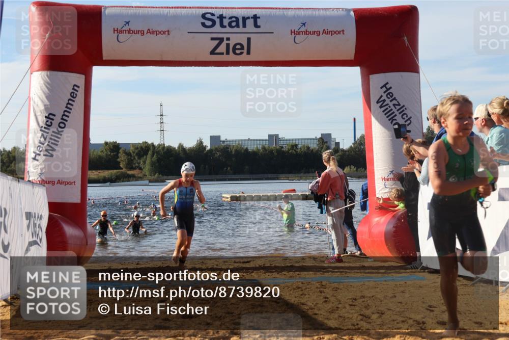 07.09.2025 - 19. Norderstedt Triathlon Luisa Fischer http://msf.ph/oto/8739820 07.09.2025 09:29:57 Schwimmen 601, 603, 607, 625, 634 meine-sportfotos.de