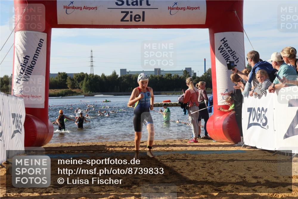 07.09.2025 - 19. Norderstedt Triathlon Luisa Fischer http://msf.ph/oto/8739833 07.09.2025 09:29:58 Schwimmen 601, 603, 607, 617, 625, 634 meine-sportfotos.de