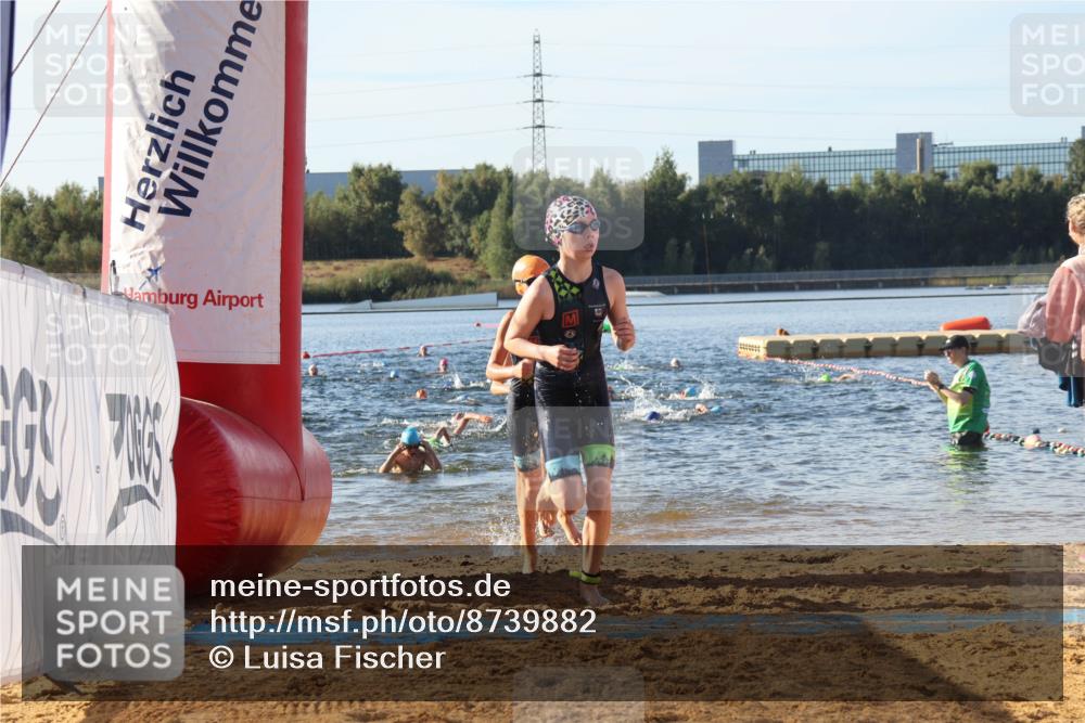 07.09.2025 - 19. Norderstedt Triathlon Luisa Fischer http://msf.ph/oto/8739882 07.09.2025 09:30:03 Schwimmen 568, 603, 607, 617, 625, 634 meine-sportfotos.de