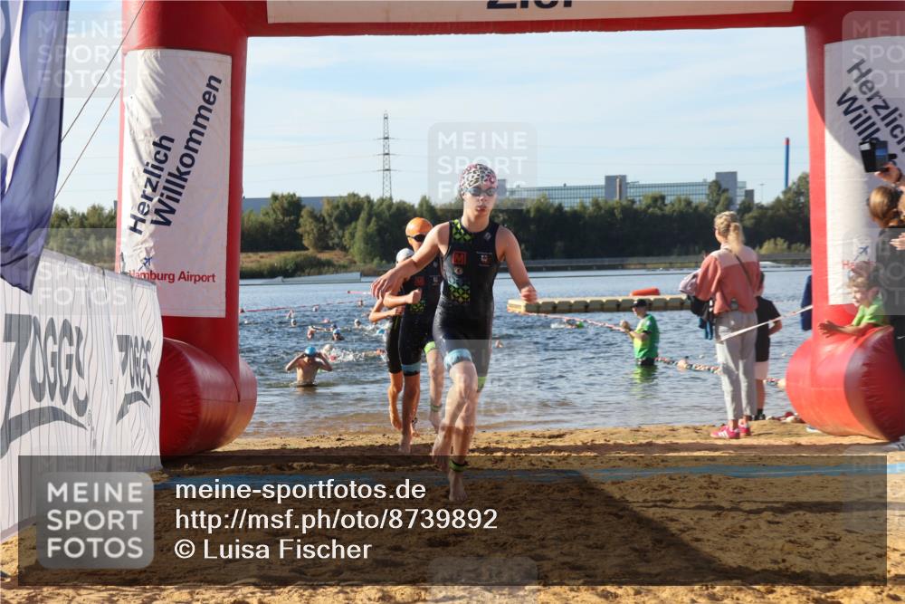 07.09.2025 - 19. Norderstedt Triathlon Luisa Fischer http://msf.ph/oto/8739892 07.09.2025 09:30:03 Schwimmen 568, 603, 607, 617, 625, 634 meine-sportfotos.de