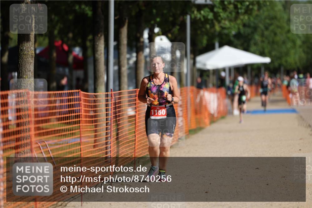 07.09.2025 - 19. Norderstedt Triathlon Michael Strokosch http://msf.ph/oto/8740256 07.09.2025 10:55:45 Laufen 134, 1150 meine-sportfotos.de