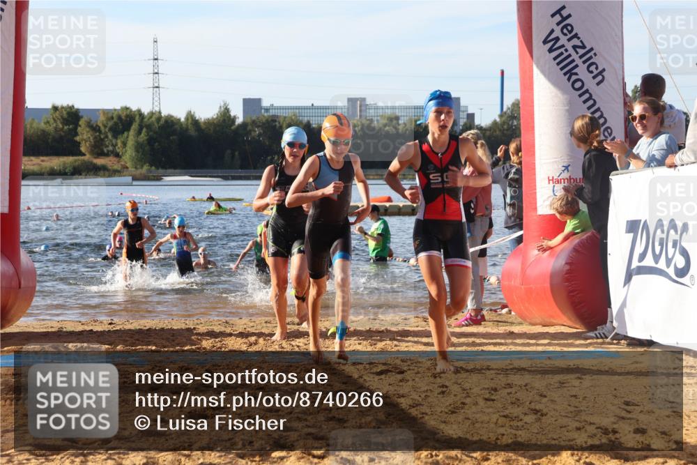 07.09.2025 - 19. Norderstedt Triathlon Luisa Fischer http://msf.ph/oto/8740266 07.09.2025 09:30:31 Schwimmen 565, 566, 569, 576, 577, 584, 589, 592, 598, 599, 614, 615, 622, 623 meine-sportfotos.de