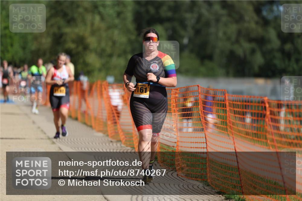 07.09.2025 - 19. Norderstedt Triathlon Michael Strokosch http://msf.ph/oto/8740267 07.09.2025 11:52:11 Laufen 200, 833, 1161, 1197 meine-sportfotos.de