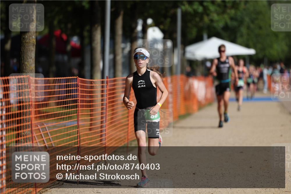 07.09.2025 - 19. Norderstedt Triathlon Michael Strokosch http://msf.ph/oto/8740403 07.09.2025 10:55:55 Laufen 89, 668, 1150 meine-sportfotos.de