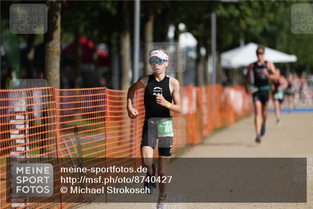 07.09.2025 - 19. Norderstedt Triathlon Michael Strokosch http://msf.ph/oto/8740427 07.09.2025 10:55:55 Laufen 89, 668, 1150 meine-sportfotos.de