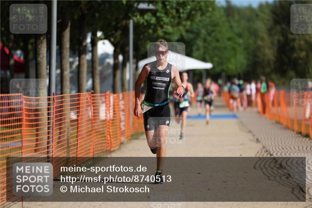 07.09.2025 - 19. Norderstedt Triathlon Michael Strokosch http://msf.ph/oto/8740513 07.09.2025 10:55:58 Laufen 89, 668 meine-sportfotos.de