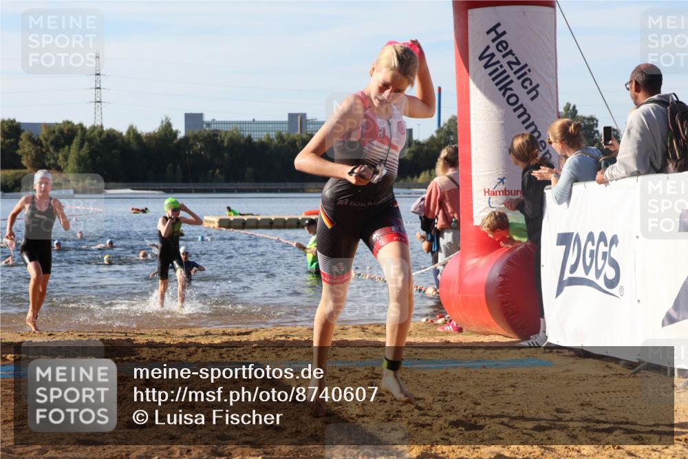 07.09.2025 - 19. Norderstedt Triathlon Luisa Fischer http://msf.ph/oto/8740607 07.09.2025 09:30:54 Schwimmen 575, 578, 596, 597, 602, 616, 621, 624 meine-sportfotos.de