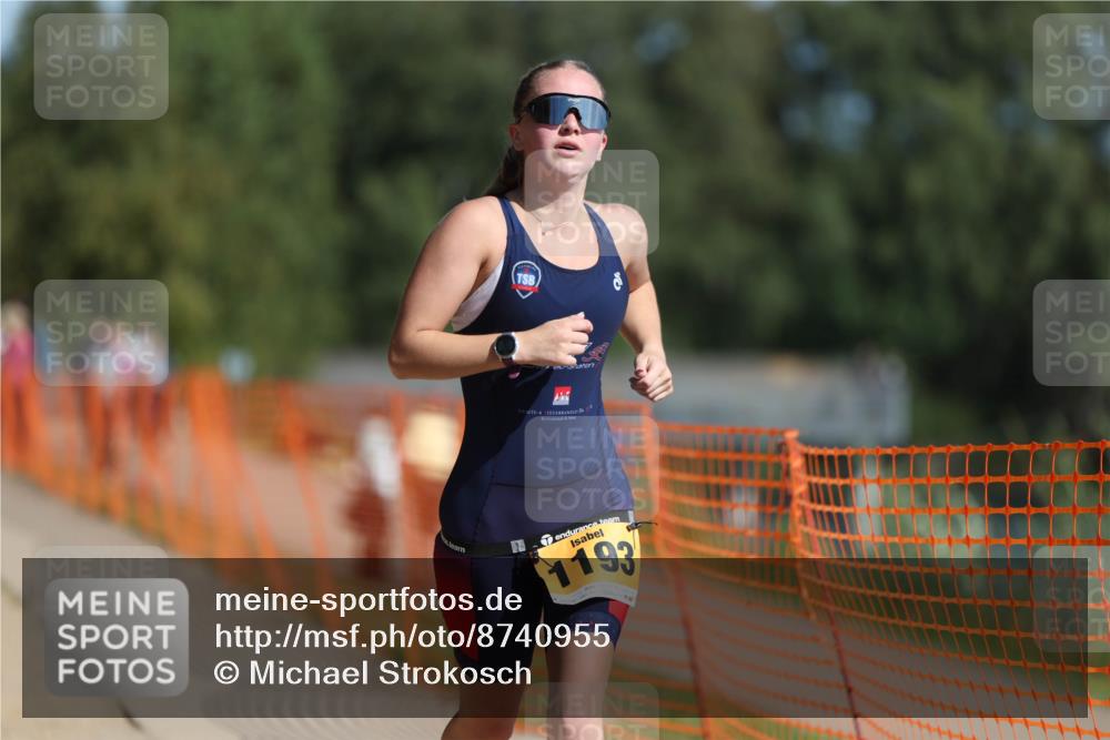 07.09.2025 - 19. Norderstedt Triathlon Michael Strokosch http://msf.ph/oto/8740955 07.09.2025 11:52:47 Laufen 1193 meine-sportfotos.de