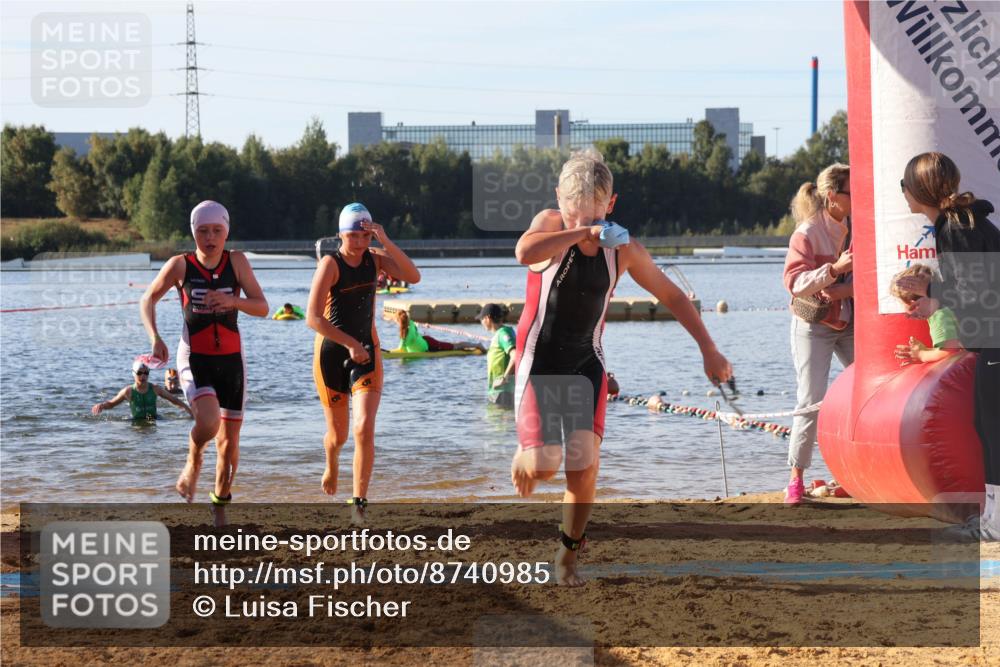 07.09.2025 - 19. Norderstedt Triathlon Luisa Fischer http://msf.ph/oto/8740985 07.09.2025 09:31:25 Schwimmen 555, 571, 574, 579, 608, 632 meine-sportfotos.de