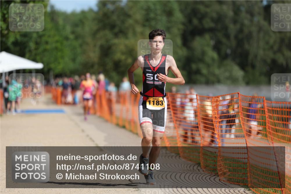 07.09.2025 - 19. Norderstedt Triathlon Michael Strokosch http://msf.ph/oto/8741108 07.09.2025 11:53:03 Laufen 1183 meine-sportfotos.de